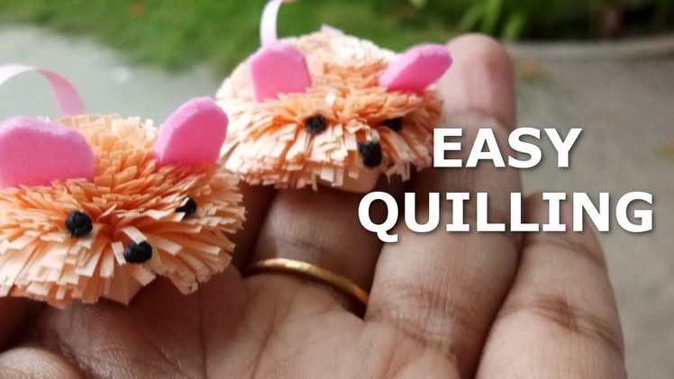 How to Make Easy Quilling Animal.DIY Easy Quilling Idea for Beginners