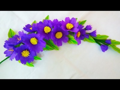 How to make paper flower easy | Easy Paper Craft | Paper Flowers Pro Diy