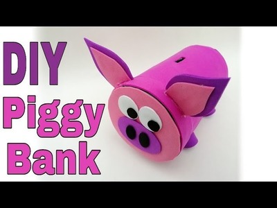 How to make Piggy Bank || Craft Out of Waste || The Blue Sea Art