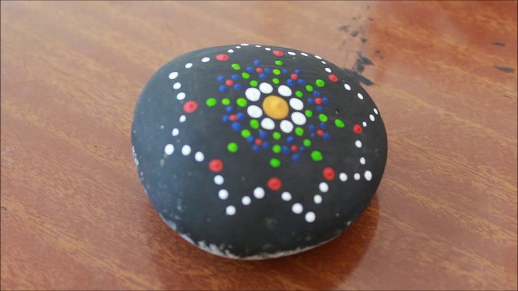 How To Paint Dot Mandala Stones - EASY DIY TUTORIAL