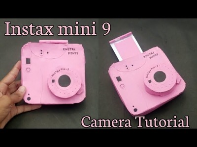 Instax mini 9 camera card||Inspired||Easy card || Prachi art and craft