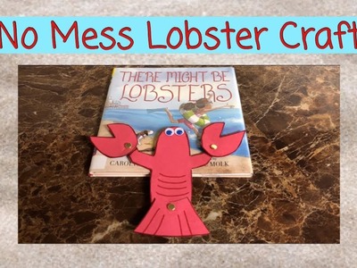 Kids Craft.Lobster