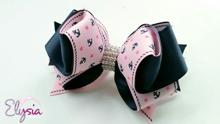 Laço Nadia ???? Ribbon Bow ???? DIY by Elysia Handmade