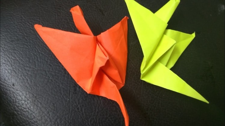 Origami Flapping Bird | Fun Art & Craft