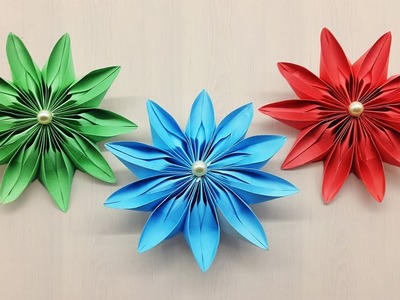 Paper Flower Easy Making Tutorial | DIY - Paper Crafts