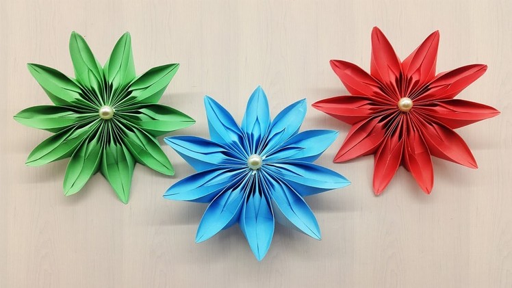 Paper Flower Easy Making Tutorial | DIY - Paper Crafts