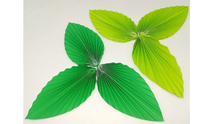 Paper Leaf Diy | Simple & Easy Origami Leaf - Paper Crafts Tutorial