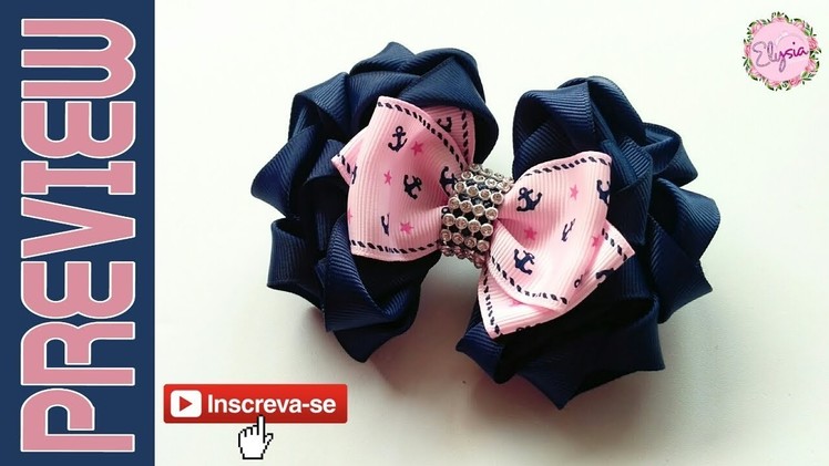 [PREVIEW] Laços De Paula Fita N9 ???? Ribbon Bow Tutorial ???? DIY by Elysia Handmade