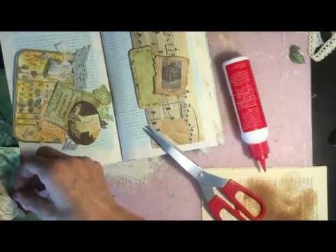 Process Video Playing with Gypsy Rose Junk Journal Kit - Episode 3 - Craft with Me