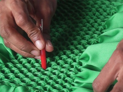 Stitching Dress: Easy Smocking Design for Frock | DIY Stitching #54
