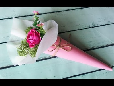 ABC TV | How To Make Rose Paper Flower Bouquet With Shape Punch - Carft Tutorial