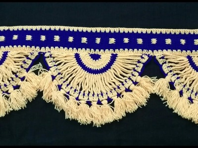 Crochet Toran | Toran Designs |Vinkam | Wool Toran | Woolen Door Hanging | Lokar Toran | Toran Ideas