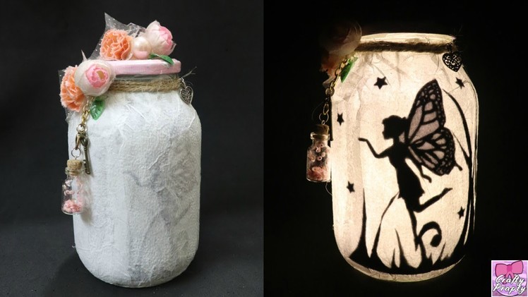 DIY Fairy Jar.How to make Fairy Lantern. How to make Fairy Glow Jar.Fairy Jar Tutorial