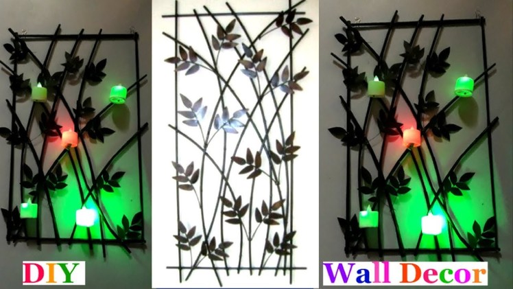 DIY How to make Wall Hanging from Newspaper | DIY -Wall decor.room Decor idea - best out of waste