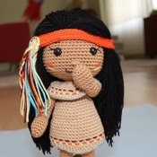 DOLL - Venona - Native American Girl