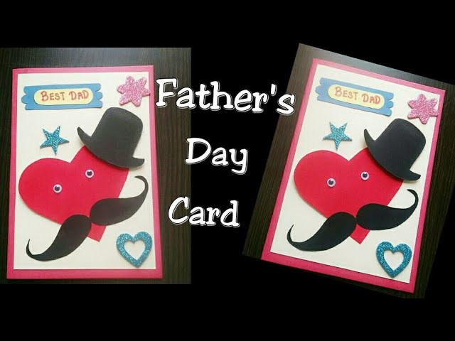 Father's day card idea | Easy card for father's day| how to make Card for dad