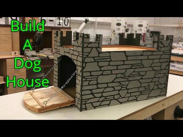 How to build a Dog House. Castle Dog House
