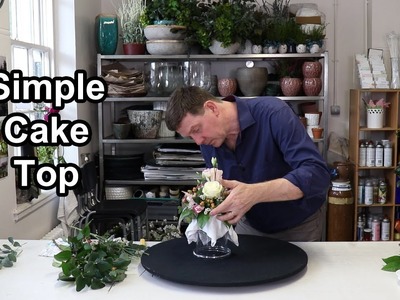 How To Make A Floral Cake Topper