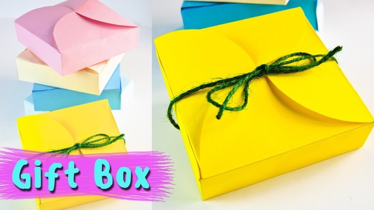 How To Make a Gift Box | Birthday Gift Ideas
