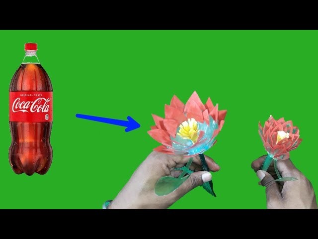 How To Make A Lotus From Plastic Bottle | Best Out Of Waste | DIY Arts And Crafts | Infoo crafts