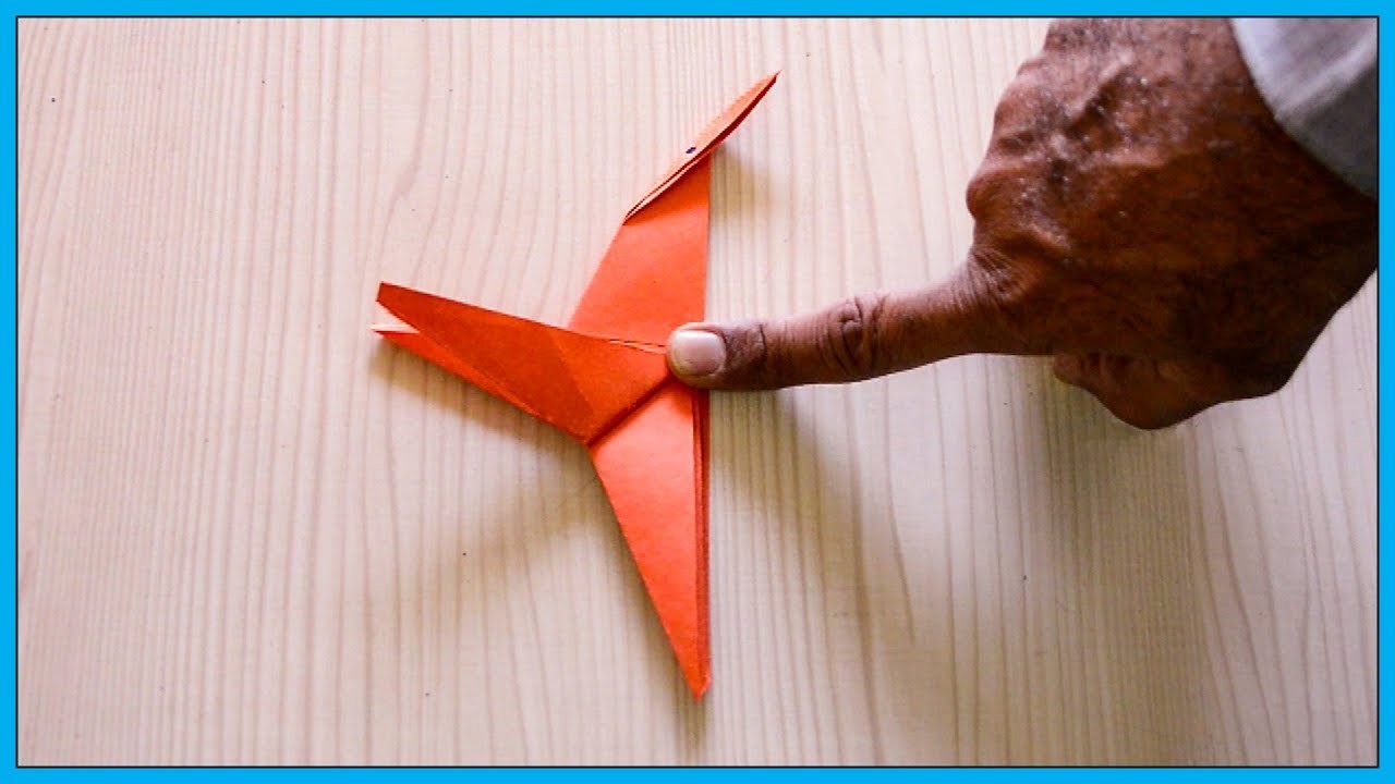 how to make bird out of paper
