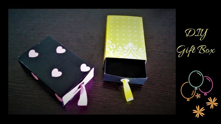 How to Make a Paper Box | DIY Sliding Gift Box | Gift Box Ideas