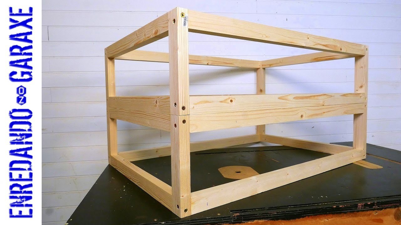 How to make a very simple wooden frame