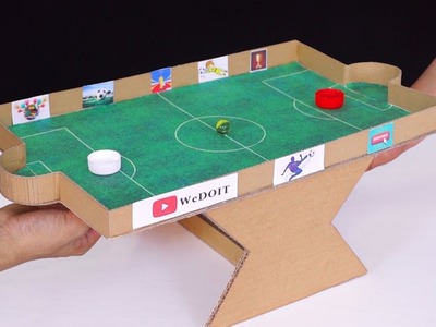 How to Make Amazing Football Table Game for 2 Players - DIY projects