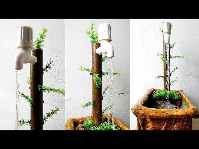 How to make lovely tap fountain very easy