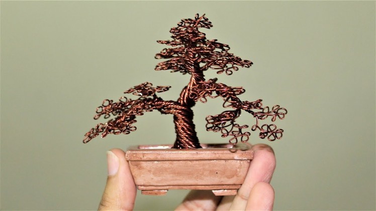 How to make Miniature Wire Tree.