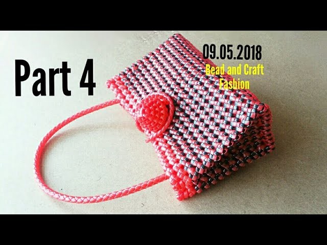 How to make plastic wire basket weaving bag || flower making || বেতের ঝুড়ি ব্যাগ || ফুল তৈরি ||