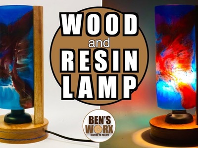 Make a Wood and Resin Lamp