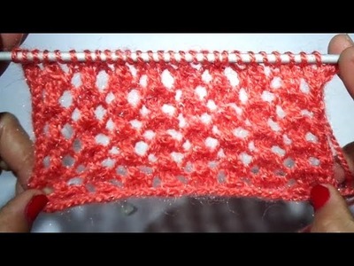 New Net Knitting Pattern #29 in Easy Way | Fashion & Design | Apoorvi Creation
