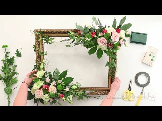 OASIS® Home & Hobby - How-to: Floral Photo Frame