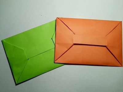 Paper Envelope - Easy Origami Envelope Without Glue or Tape – How to Make a Paper Envelope Easily
