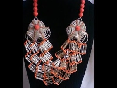 Tutorial on how to make this version of beaded jewelry