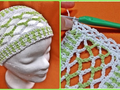 03. Headband Part 2 - How to Crochet this beautiful Headband, Hair band