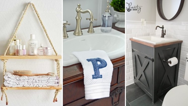 10 Easy DIY Projects For Any Bathroom