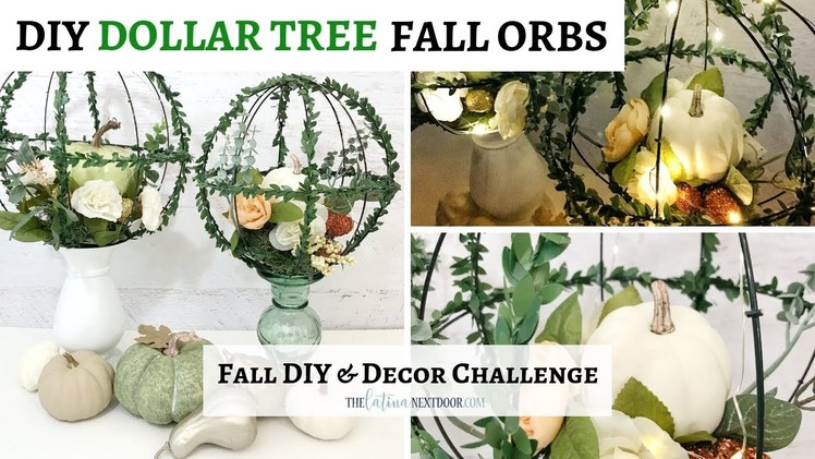 2018 DIY Fall & Decor Challenge | Dollar Tree Fall Decor 2018