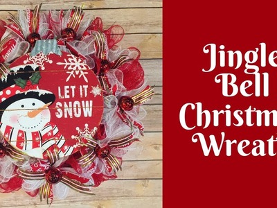 Christmas Crafts: Jingle Bell Christmas Wreath