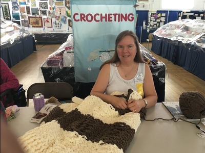 Crochet at my County Fair!