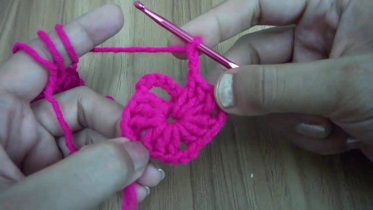 Crochet flower #কুরুশের ফুল পর্ব-২