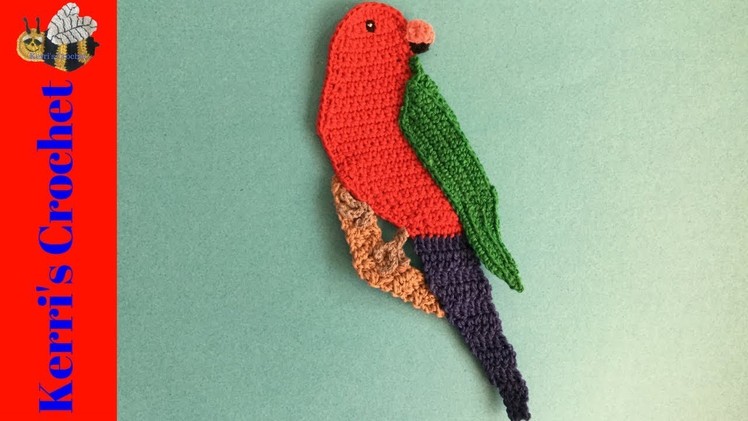 Crochet King Parrot Tutorial