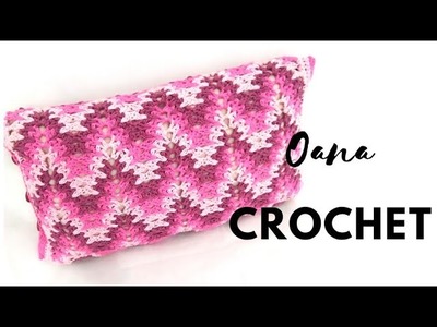 Crochet  lovely cushion by Oana