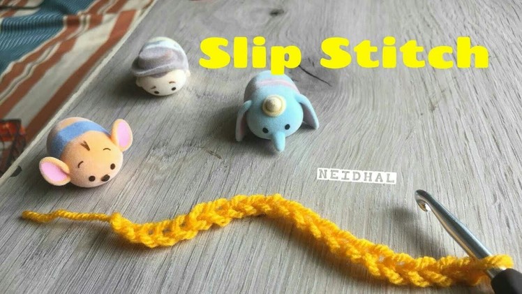 Crochet Slip Stitch Tutorial in Tamil | Basic Crochet Stitch - Neidhal