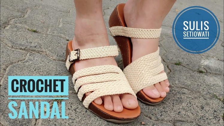 Crochet || tutorial Crochet sandal