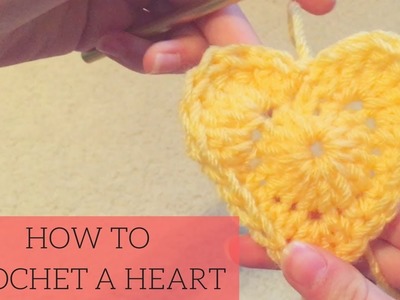 Crochet Tutorial for Beginners: Making A Heart (Crochet Hangout)