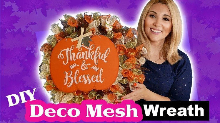 Deco Mesh Wreath Tutorial | DIY | DOLLAR TREE | Episode 35