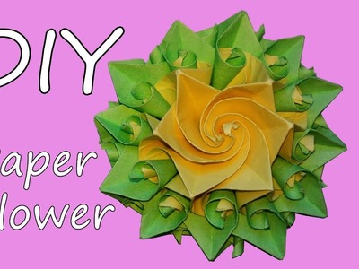 DIY  Beautiful Paper Flower.