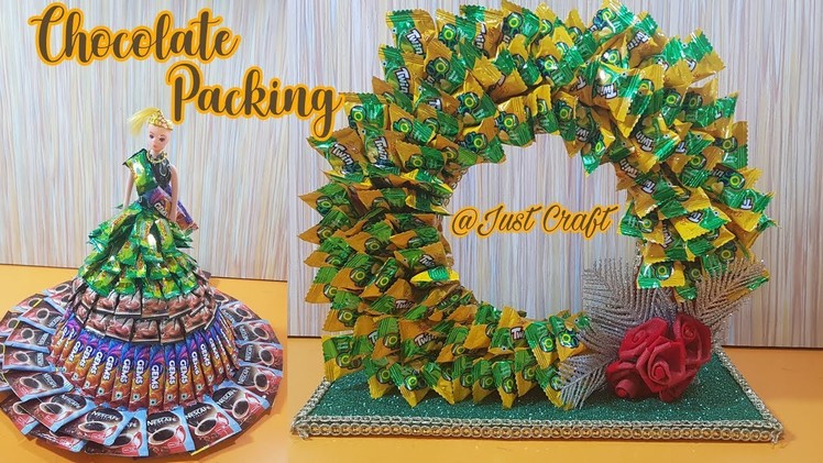 DIY Chocolate Packing | Chocolate Bouquet | Chocolate Doll | DIY Hand Bouquet Gift | Just Craft